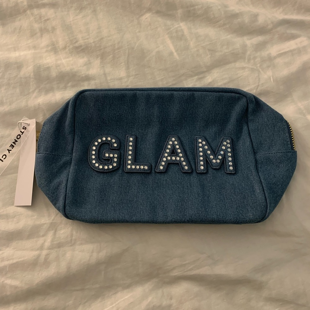 Stoney clover denim fabric bag
